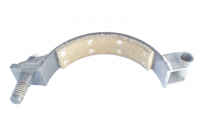 Колодка тормозка  в сборе с пальцем и пружиной А-01, Д-260, ДЗ-122/143/180, ГС-14.02     225.02.05.07.101